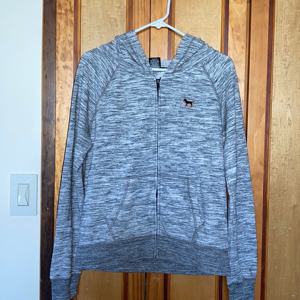PINK zip up hoodie